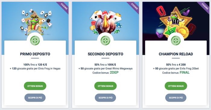 20bet bonus
