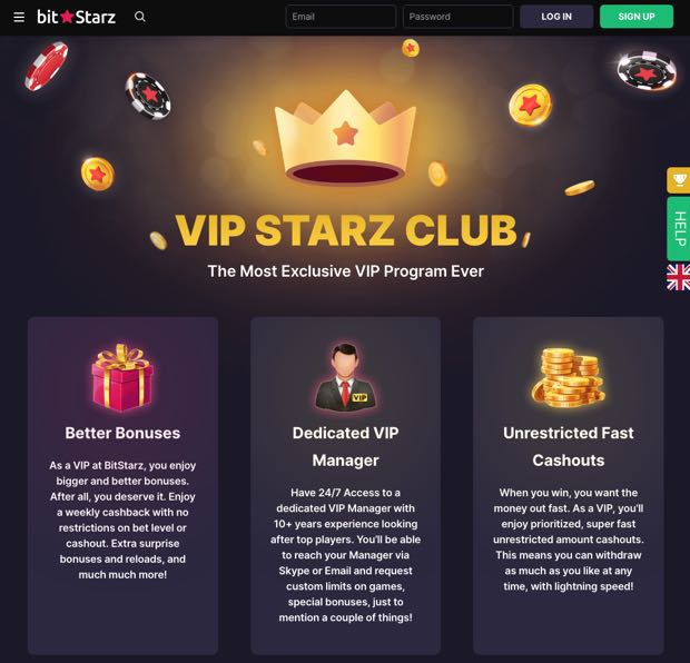 bitstarz vip