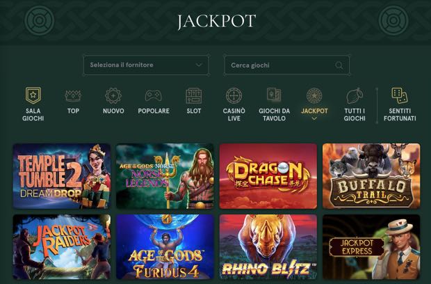 casinia jackpots