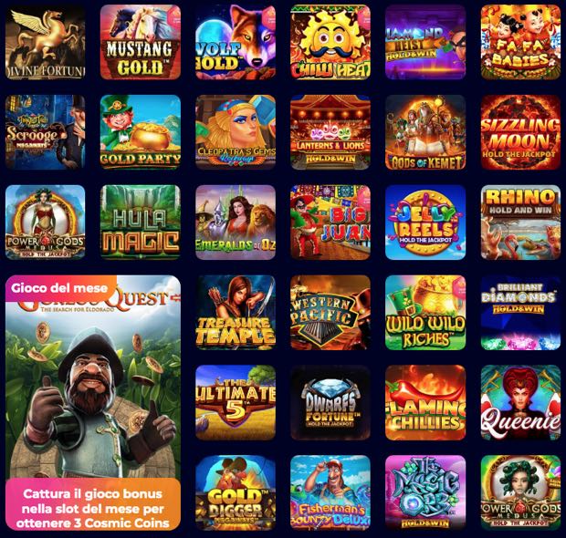 cosmicslot jackpot
