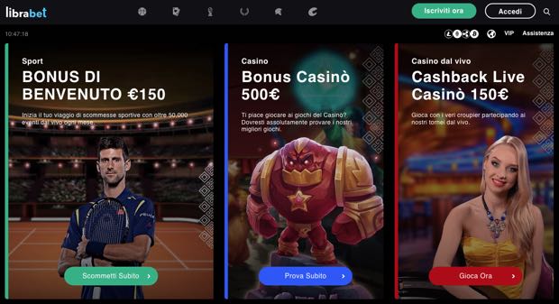 librabet bonus