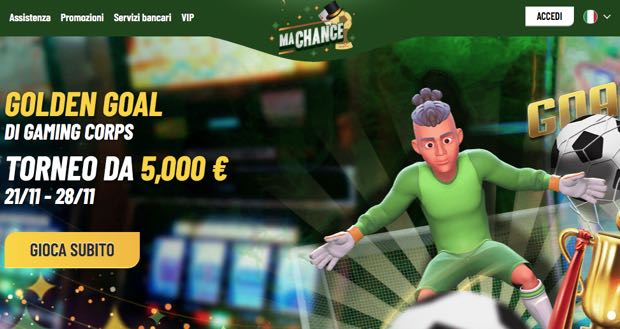 machance casino torneo