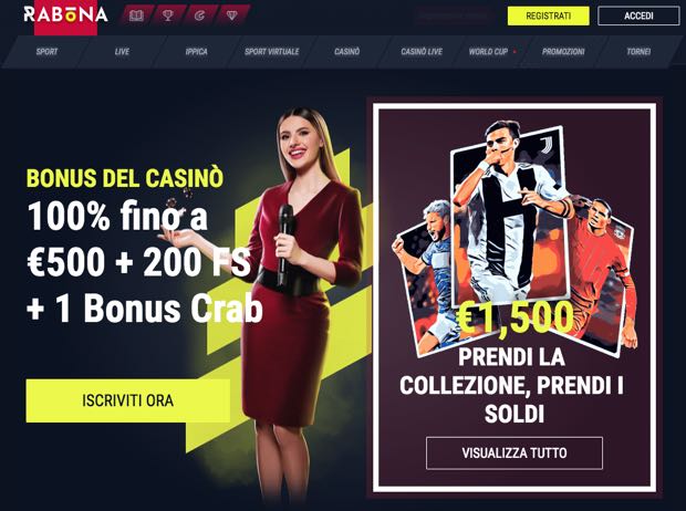 rabona bonus casino