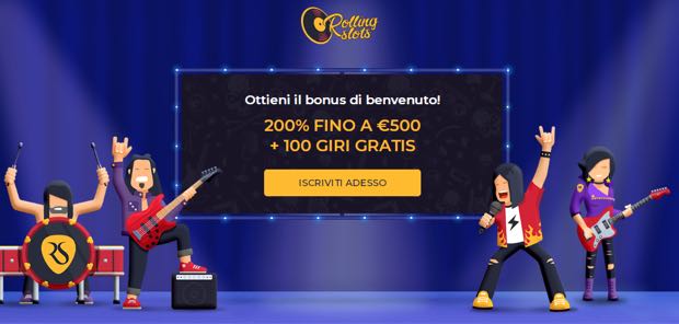 rollingslots bonus di benvenuto