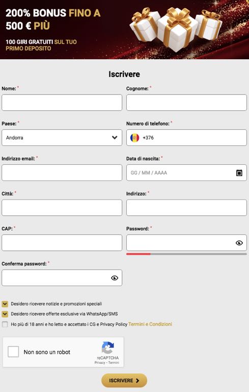 unique casino account