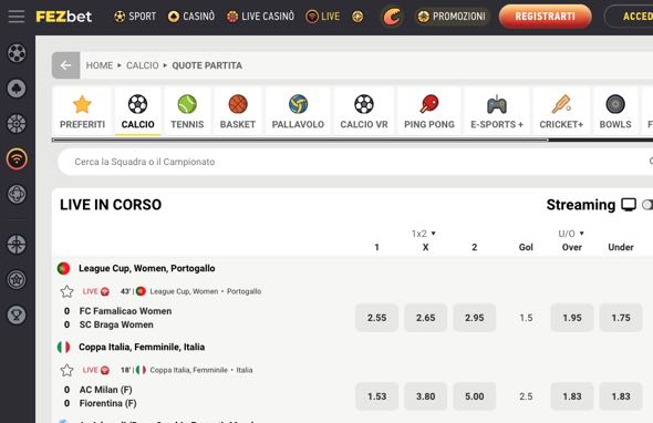 fezbet sport live