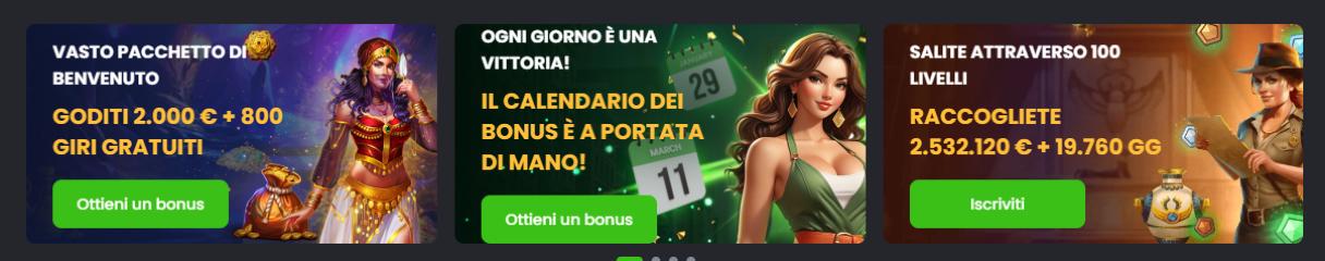 Bonus di benvenuto